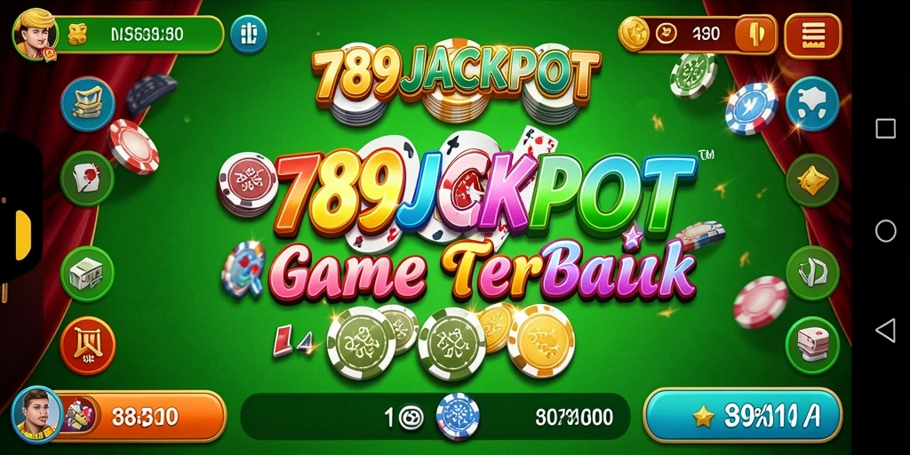 Screenshot gameplay seru 789JACKPOT menunjukkan momen permainan gaple.