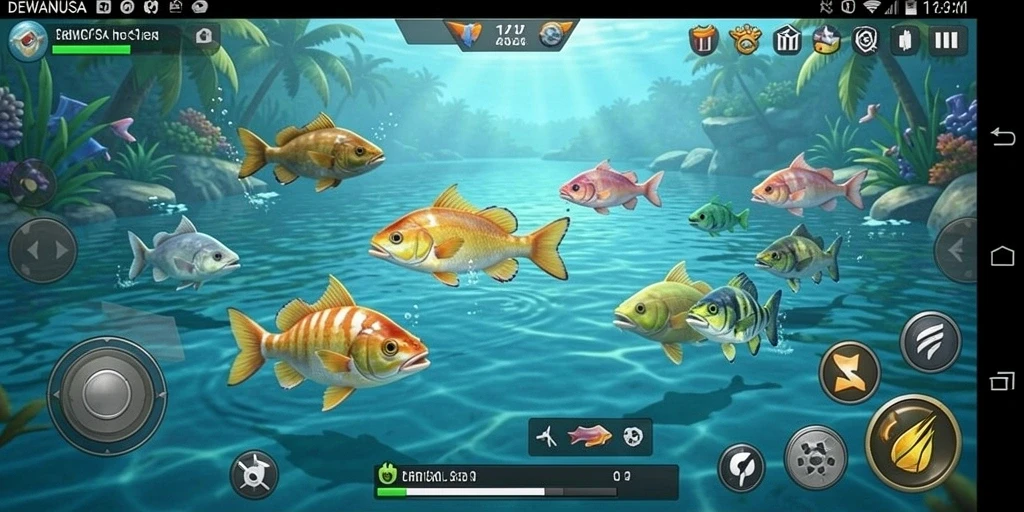 Gameplay seru dan menegangkan dalam Tembak Ikan DEWANUSA.
