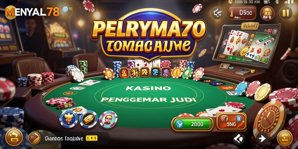 Screenshot gameplay seru di MENYALA78 dengan banyak pilihan permainan Kasino.