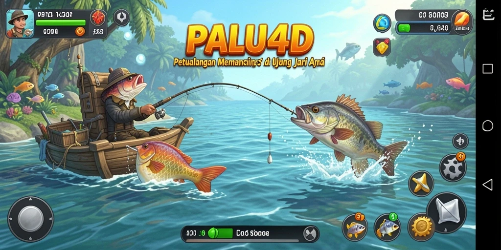 Tangkapan ikan yang menakjubkan dalam PALU4D.