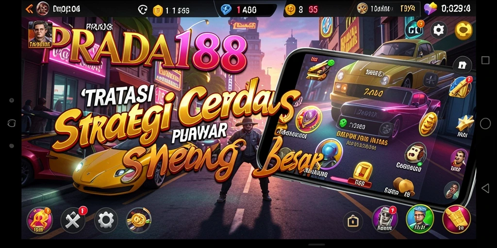 Gameplay seru PRADA188 yang penuh strategi.