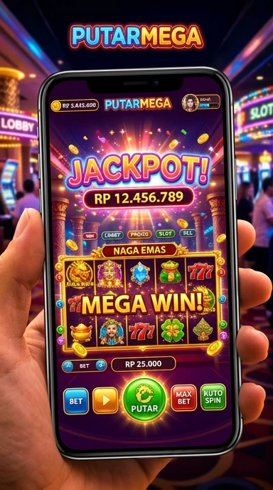 Proses unduh aplikasi di putarmega yang cepat dan aman.